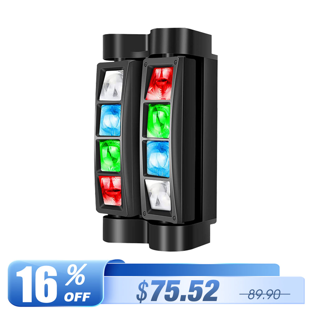 <tc>Betopper</tc> LM30A 8x3W Mini Spider Moving Head Bühnenlicht