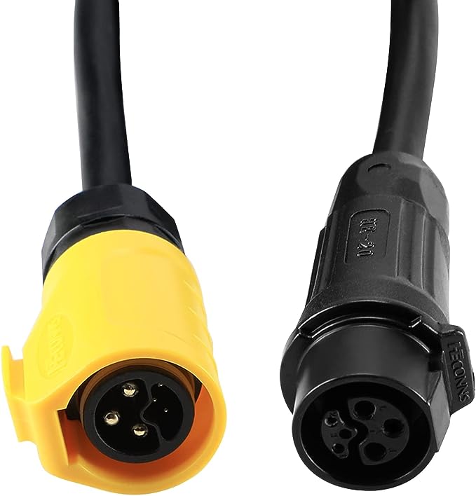 Betopper 6-Pin DMX & Power Cable Extension (2 packs)