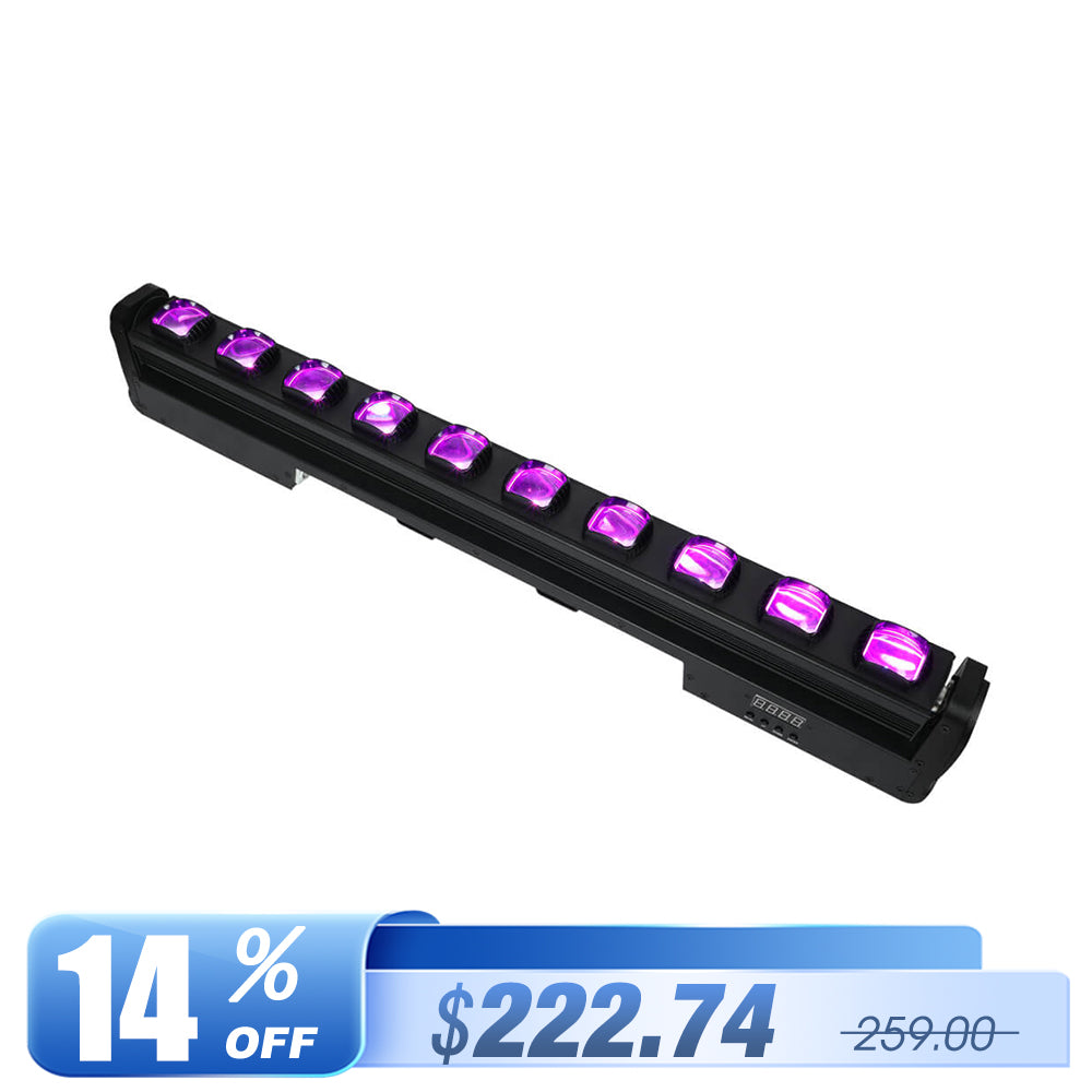 Betopper L1015 10x15w RGBW Moving Beam LED Light Bar