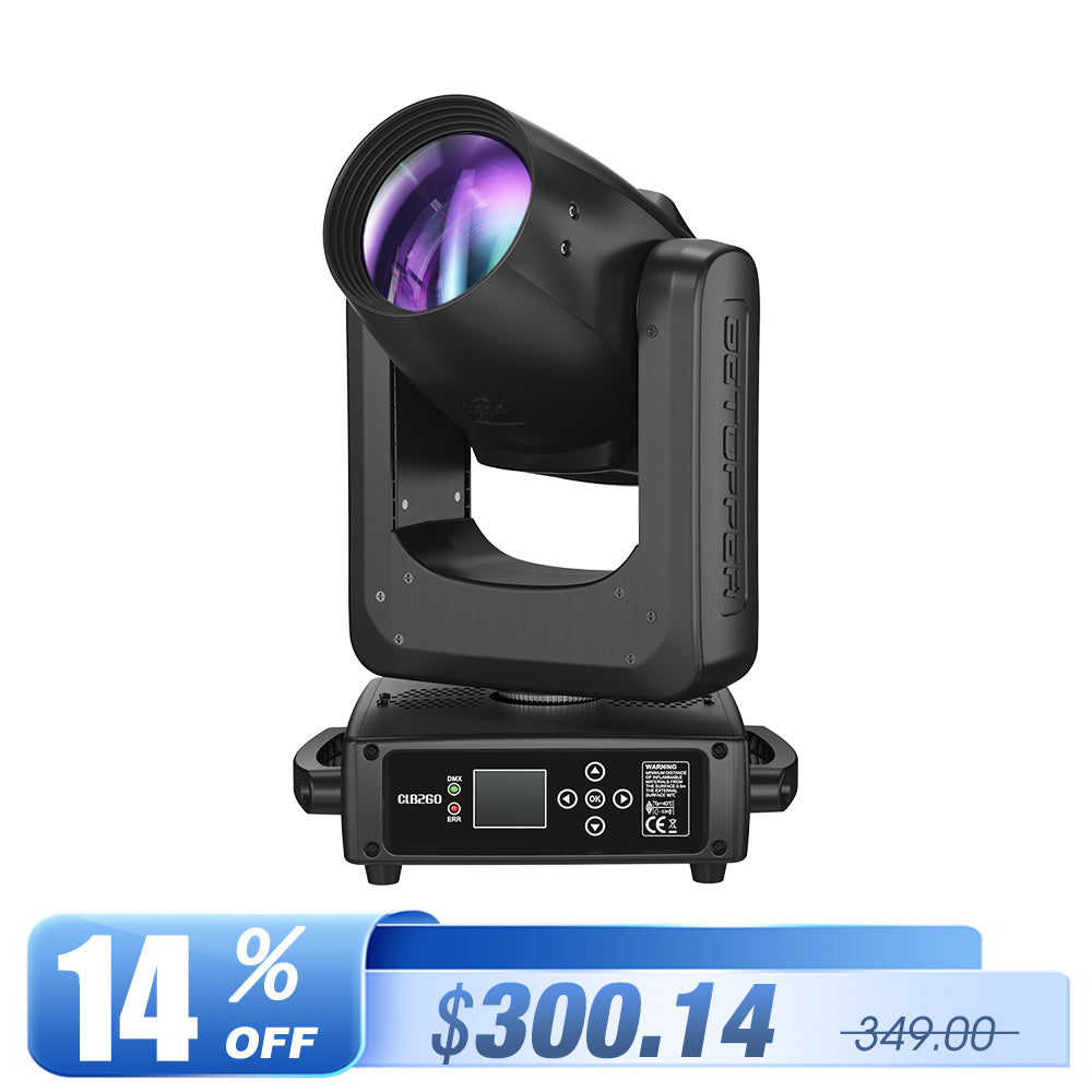 Betopper CLB260-O 9R 260w Pro Moving Head Beam Light