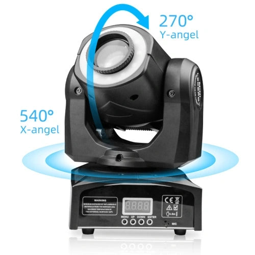 Betopper LS35 30w Moving Head Spotlight with Ring Effect