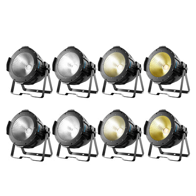 Betopper LC001-H 100W COB LED PAR Light (8pcs)