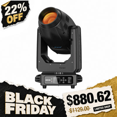 Betopper BSW500 500W CMY + CTO Spot Beam Wash Hybrid Moving Head Light