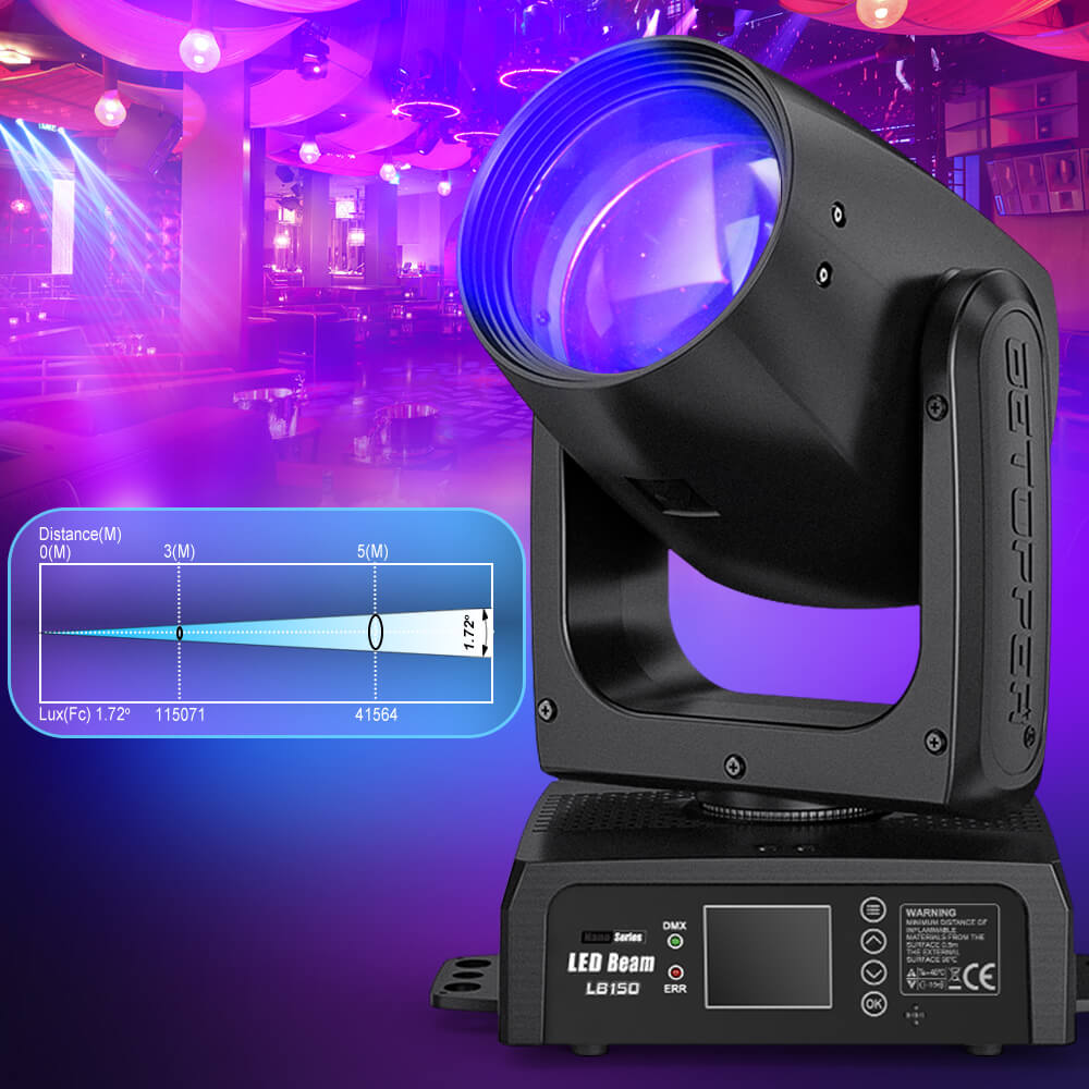 Betopper 150W LED Beam Moving Head Light