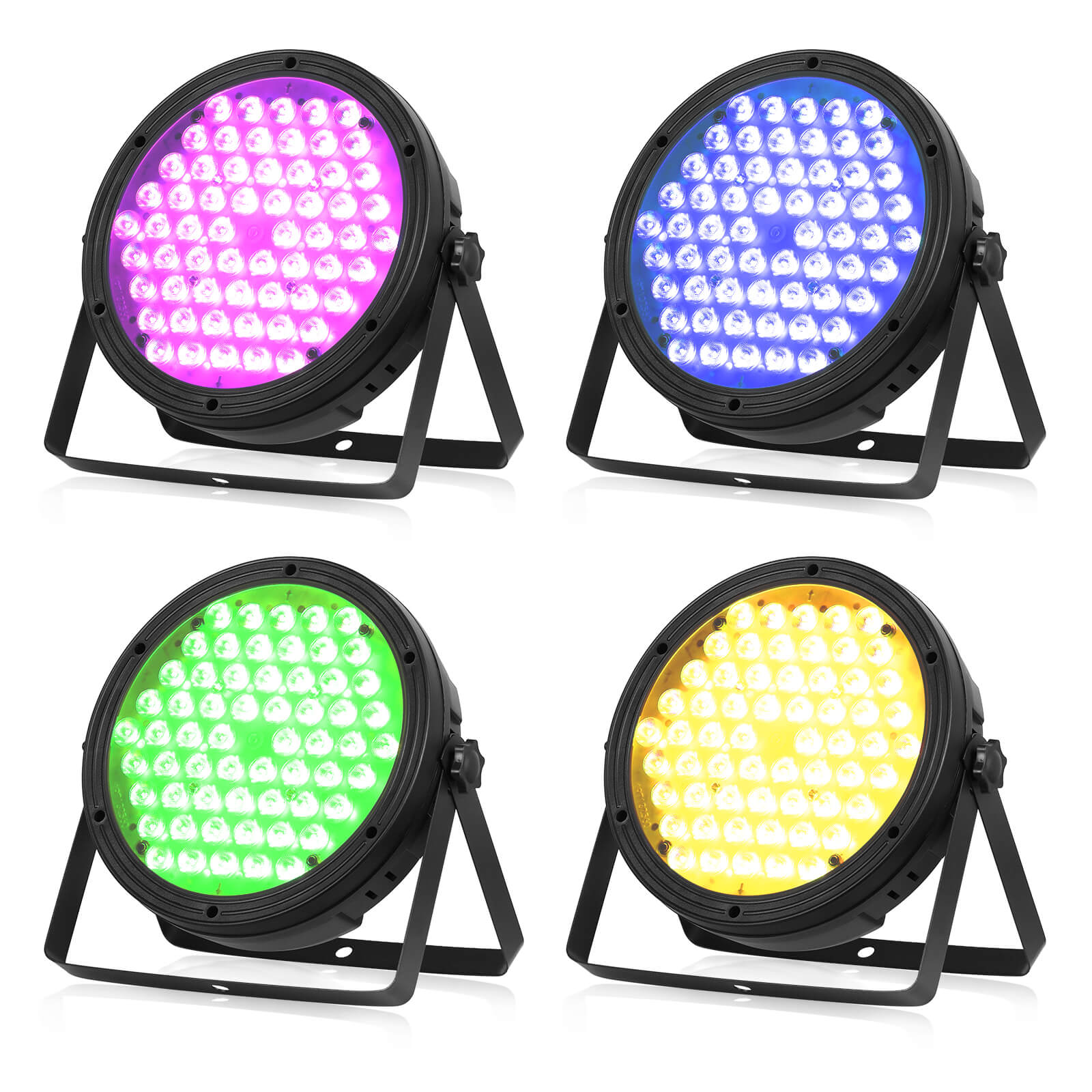 Betopper 60x2W RGBW  4-in-1 DJ Wedding Par Lights