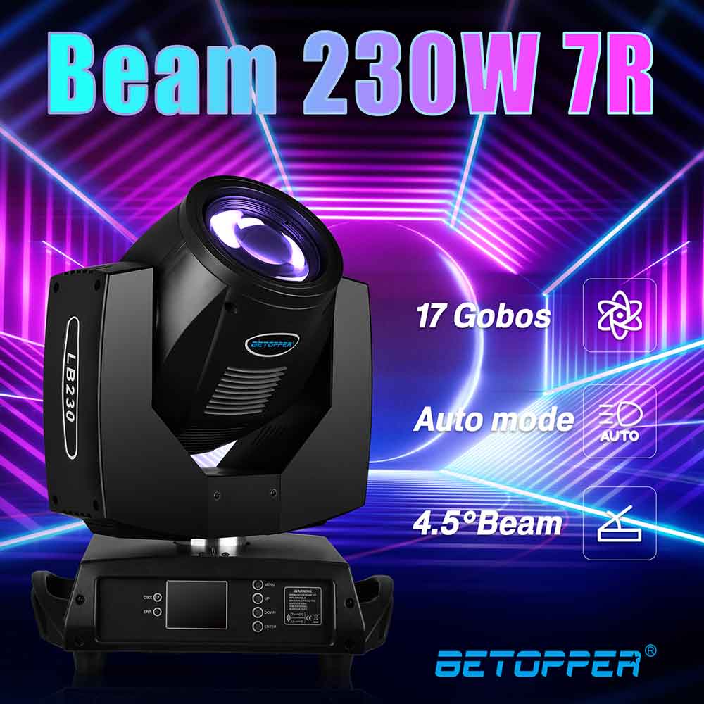 Betopper LB230 7R 230W DJ Moving Head Beam Light