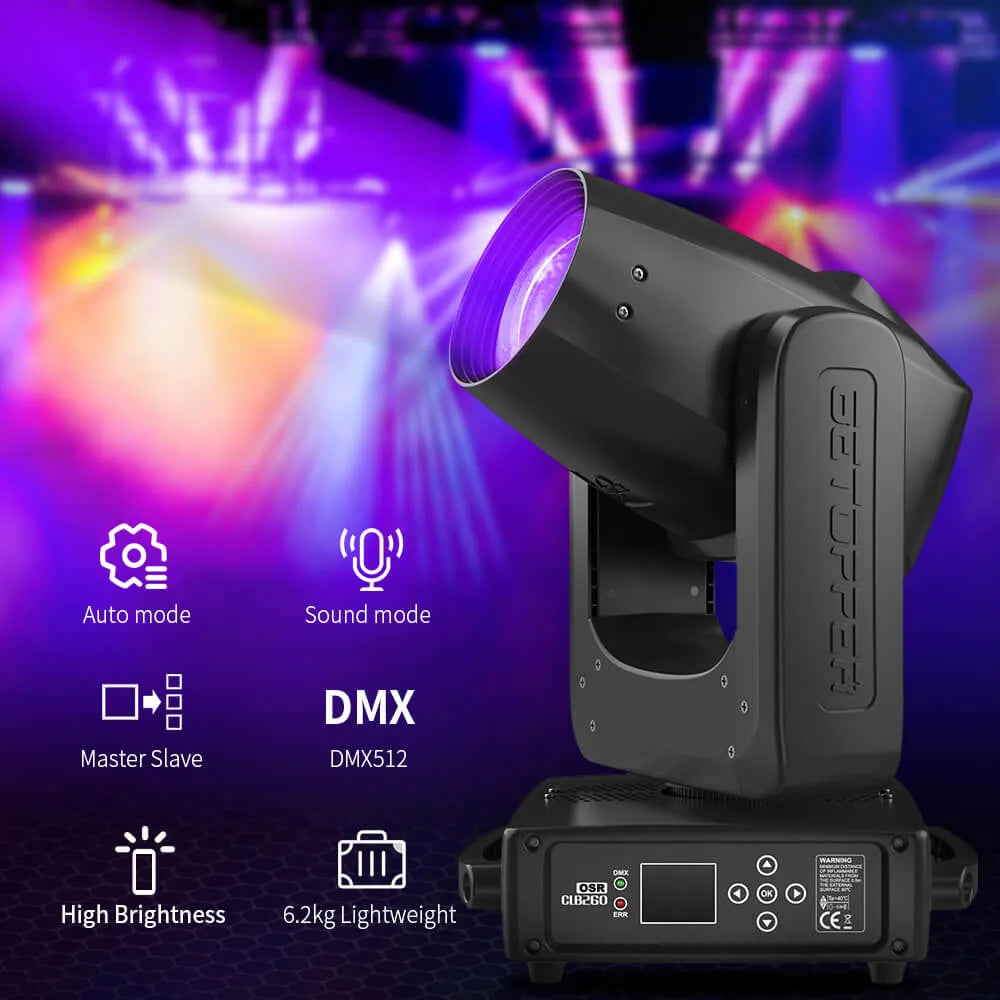 Betopper CLB260-O 9R 260w Pro Moving Head Beam Light