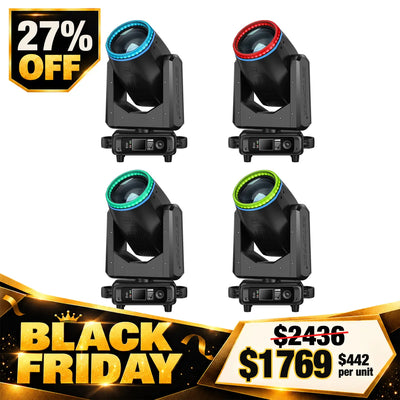 Betopper LB300 300w Beam Moving Head LED Stage Light (4pcs)