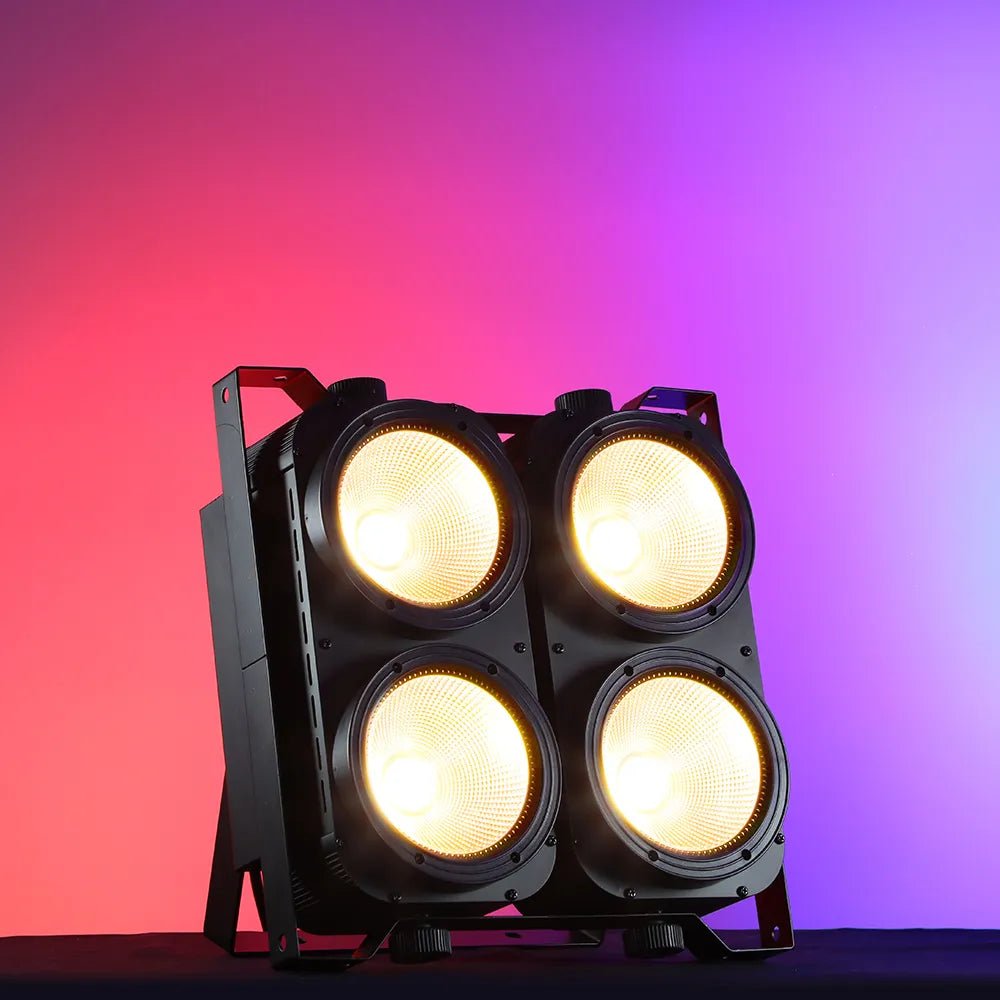 <tc>Betopper</tc> Luce accecante COB LC500 4x100w ambra/CW ad alto CRI