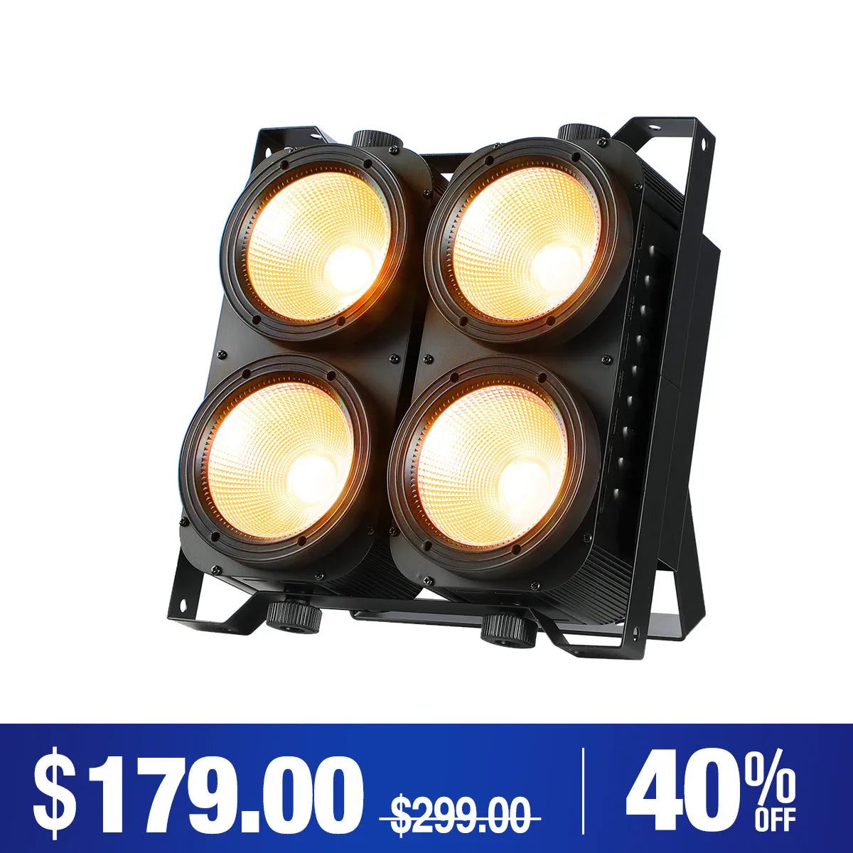 Betopper LC500 4×100W Amber/CW High CRI COB Blinder Light