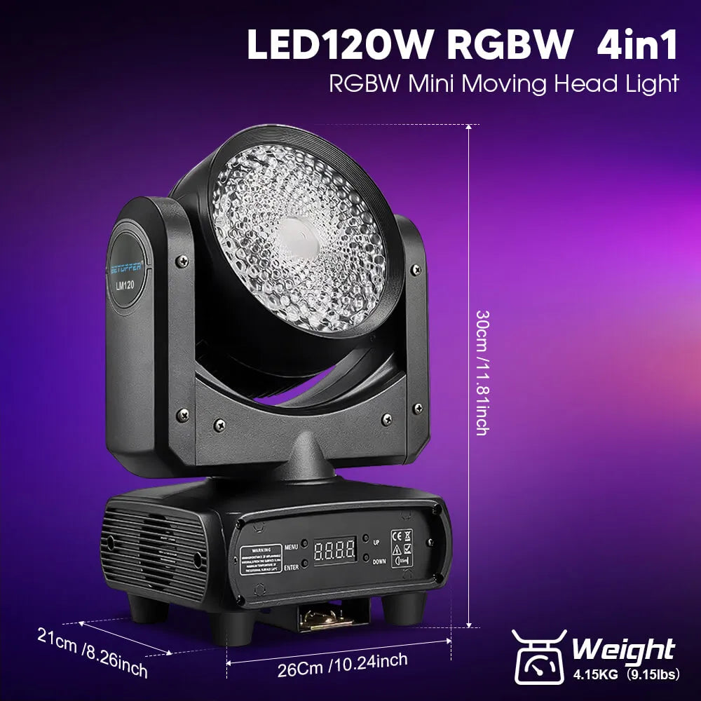 <tc>Betopper</tc> LM120 Demon's Eye 120 W Moving Head DJ-Licht