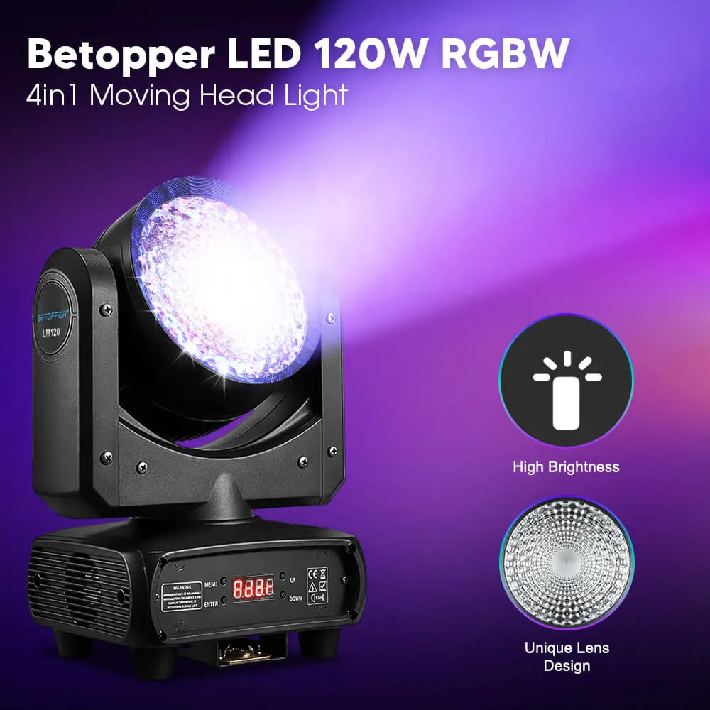 <tc>Betopper</tc> LM120 Demon's Eye 120 W Moving Head DJ-Licht