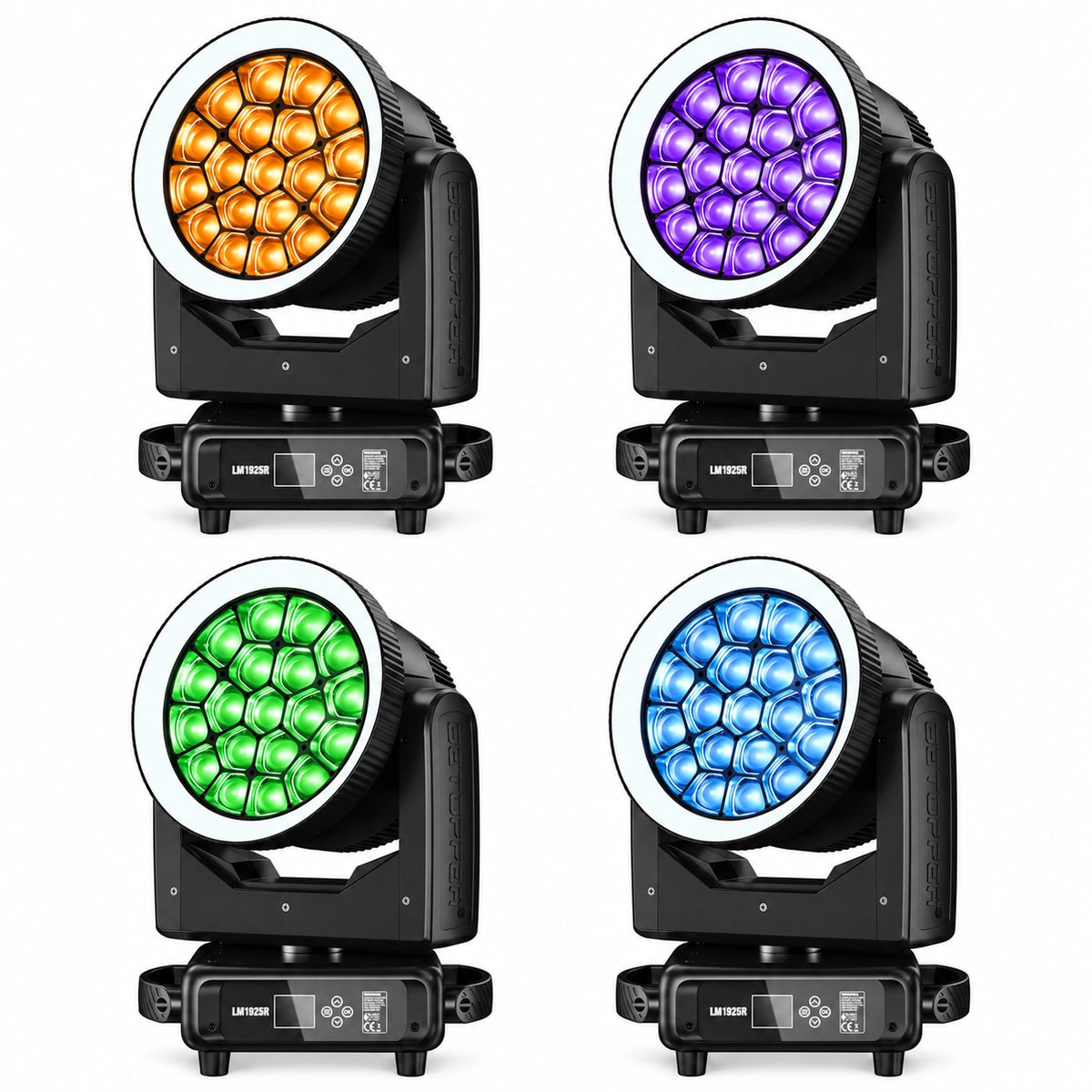Betopper LM1925 19x25W Moving Head LED Bühnenlicht