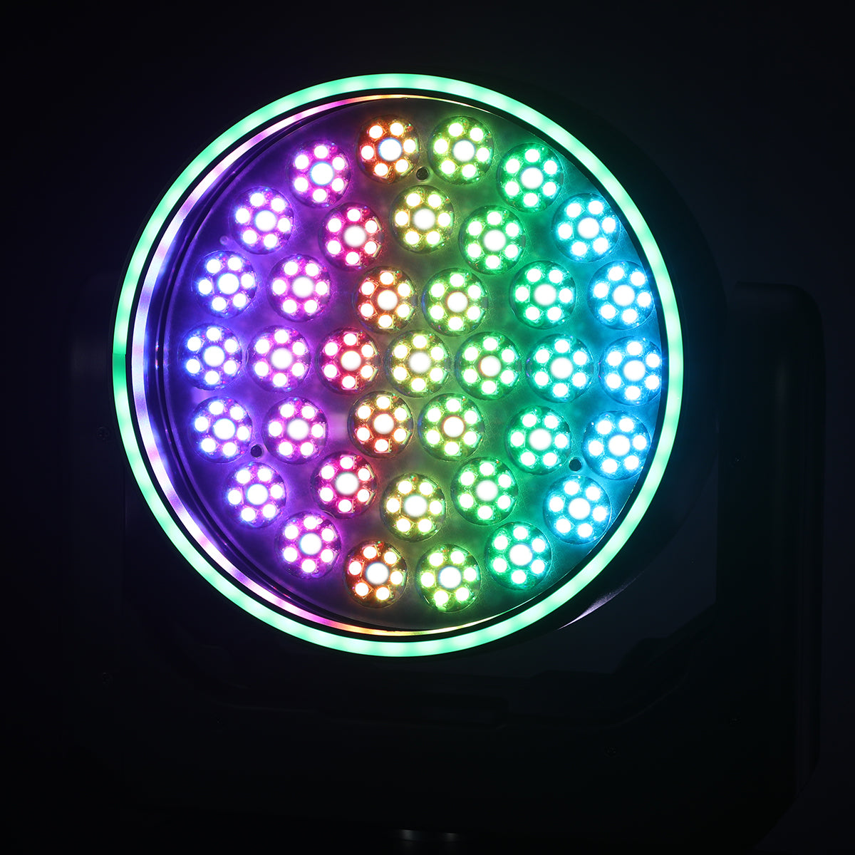 <tc>Betopper</tc> LM1915R 19x15w Wash Moving Head con anello Halo