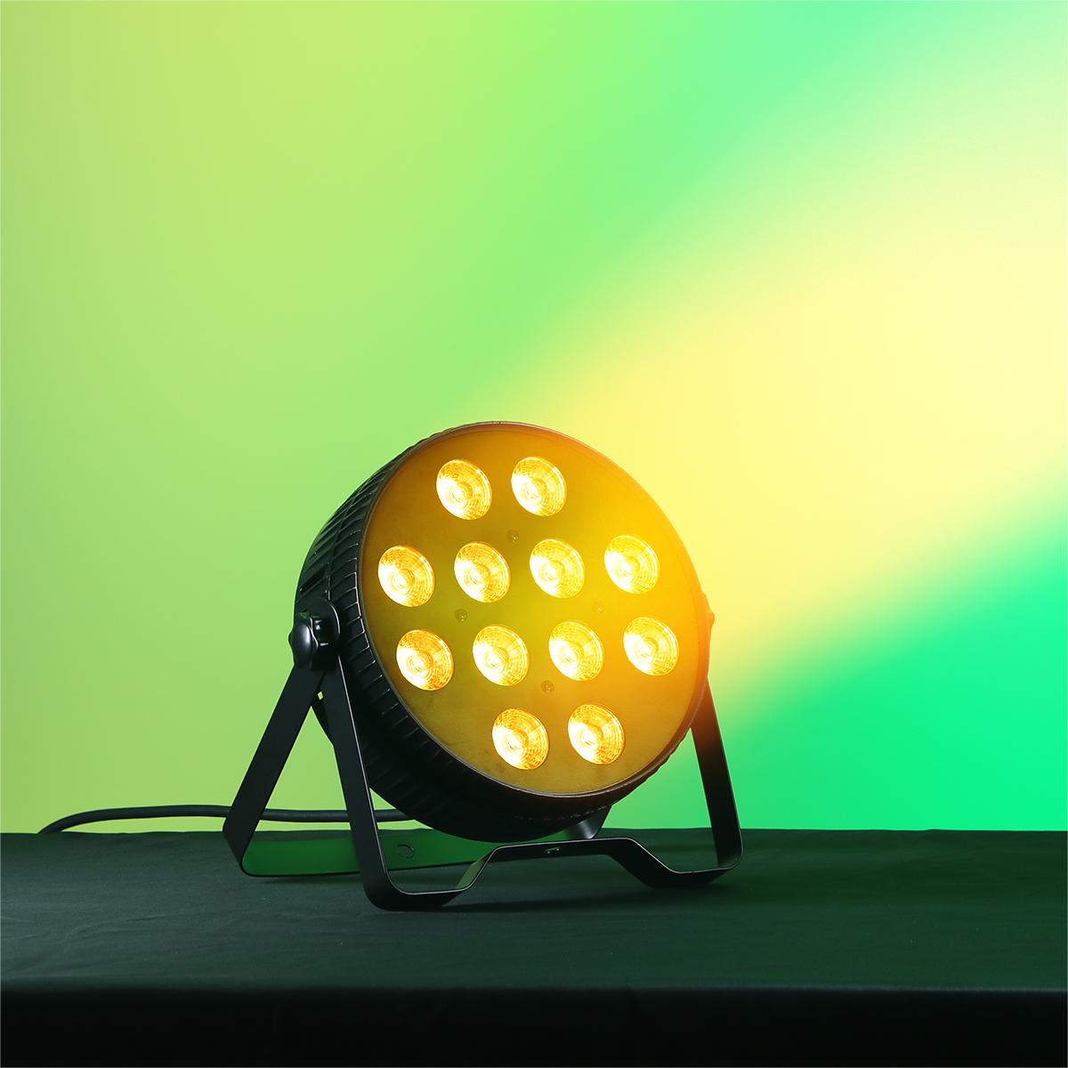 Betopper LPC1218 12x18W Lime Amber UV + RGB 6-in-1 LED PAR Light