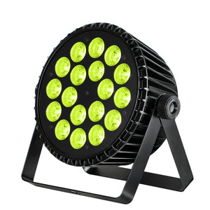 Betopper LPC1818 Upgraded 18x18W Lime Amber UV + RGB LED PAR Light Clearance