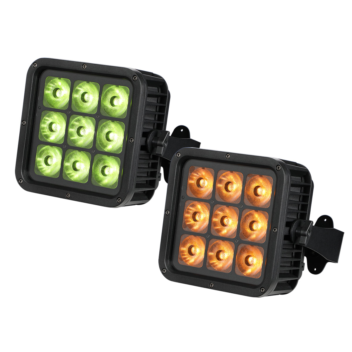 Betopper LPD001 9×18W RGBWA+UV Battery-Powered IP65 Outdoor Uplight - 2 PCS - 23
