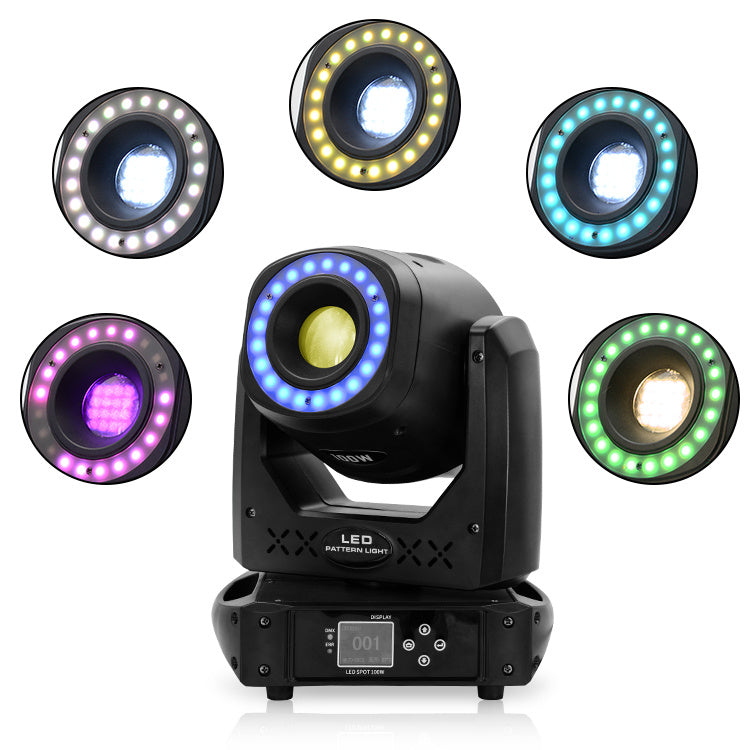 Betopper LS105 100W Moving Head Gobo Spotlight