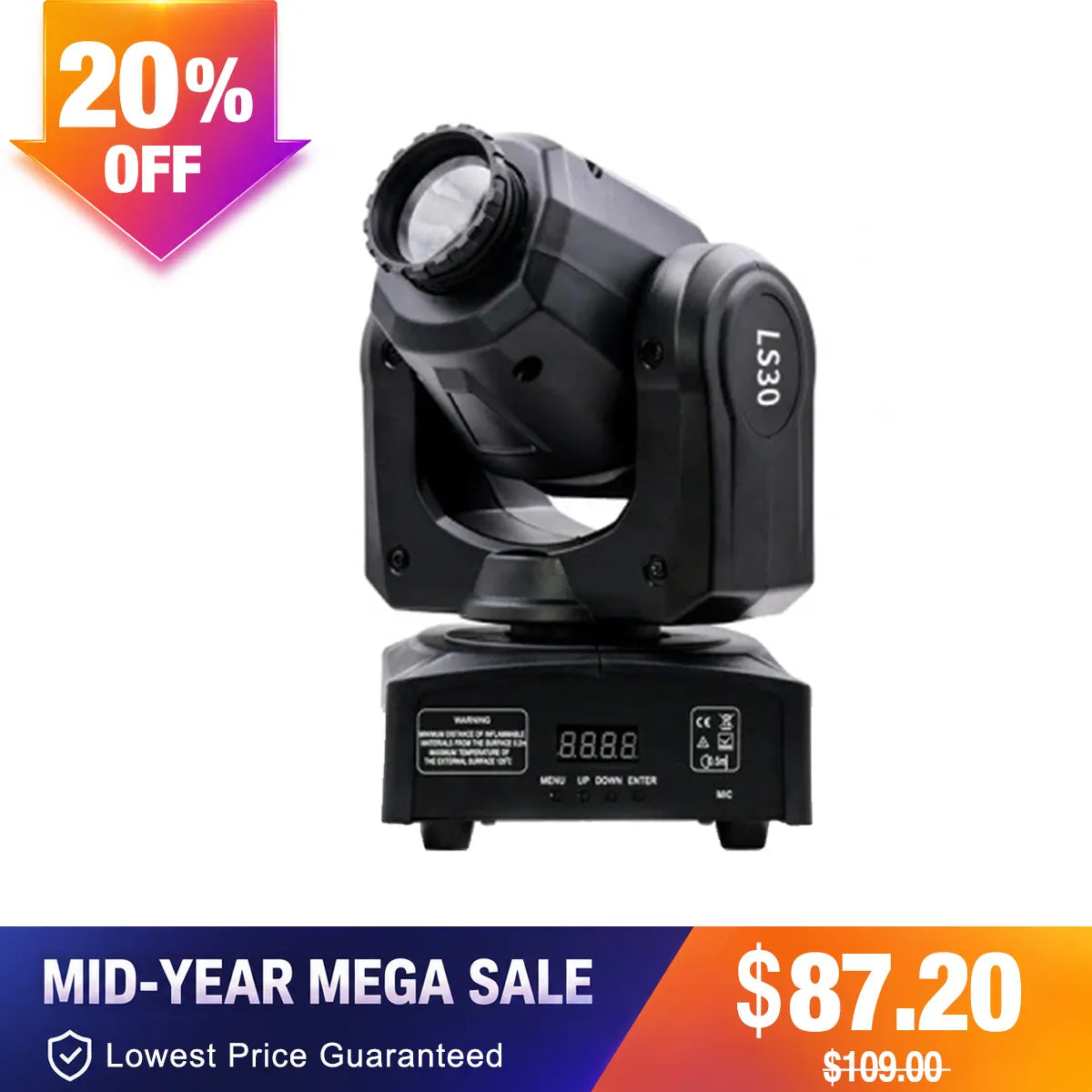 Betopper LS30 30w LED Mini Moving Head Bühnenlicht