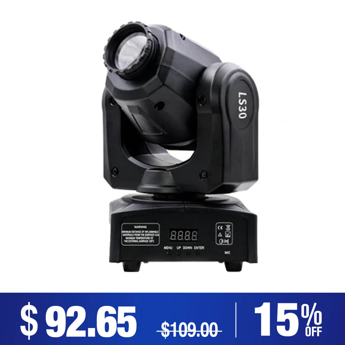 Betopper LS30 30W LED Mini Moving Head Stage Light