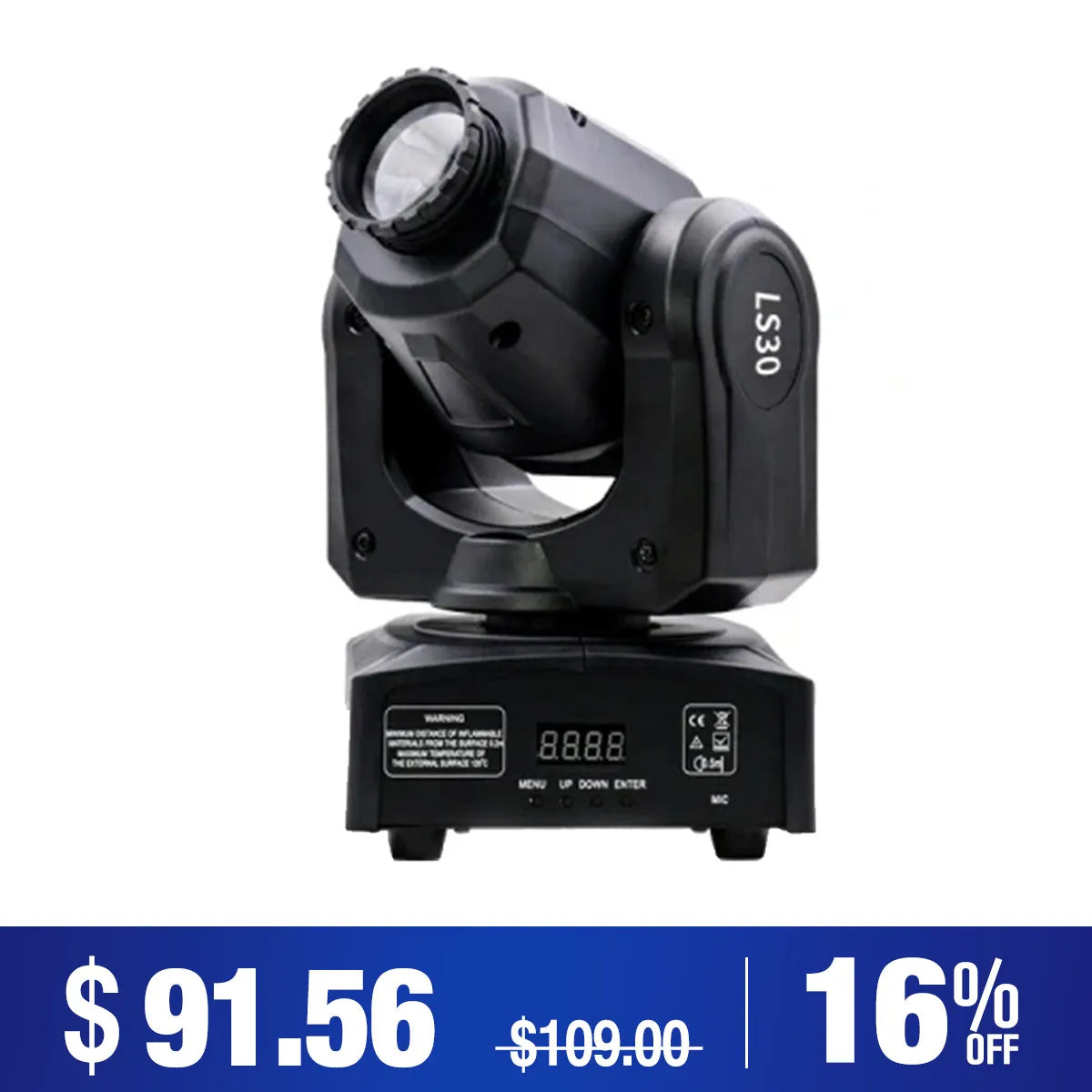 Betopper LS30 30W LED Mini Moving Head Stage Light
