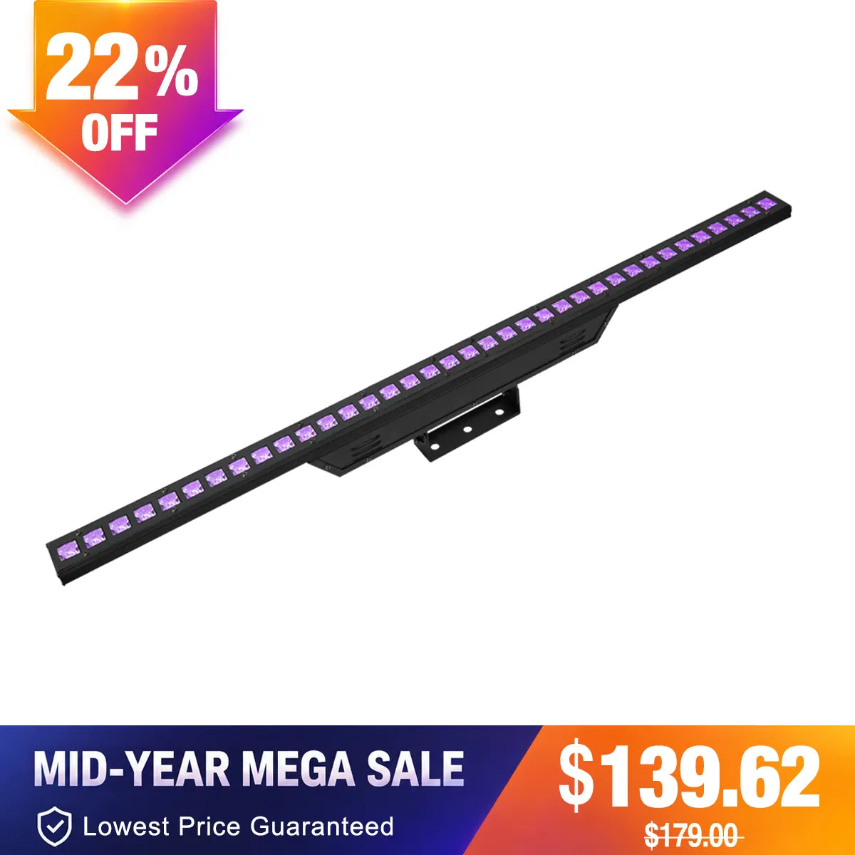 Betopper 36x3W RGB 3-IN-1 Stage Wash Light