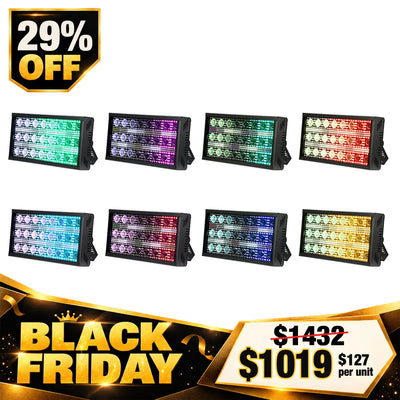 Betopper LF2405 300W Matrix Beam Strobe Effect Light (8pcs)
