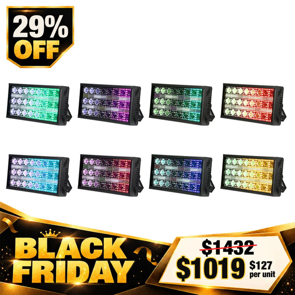 Betopper LF2405 300W Matrix Beam Strobe Effect Light (8pcs)
