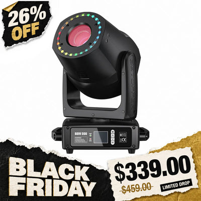 Betopper BSW200 200W Spot Beam Wash Hybrid Moving Head Light