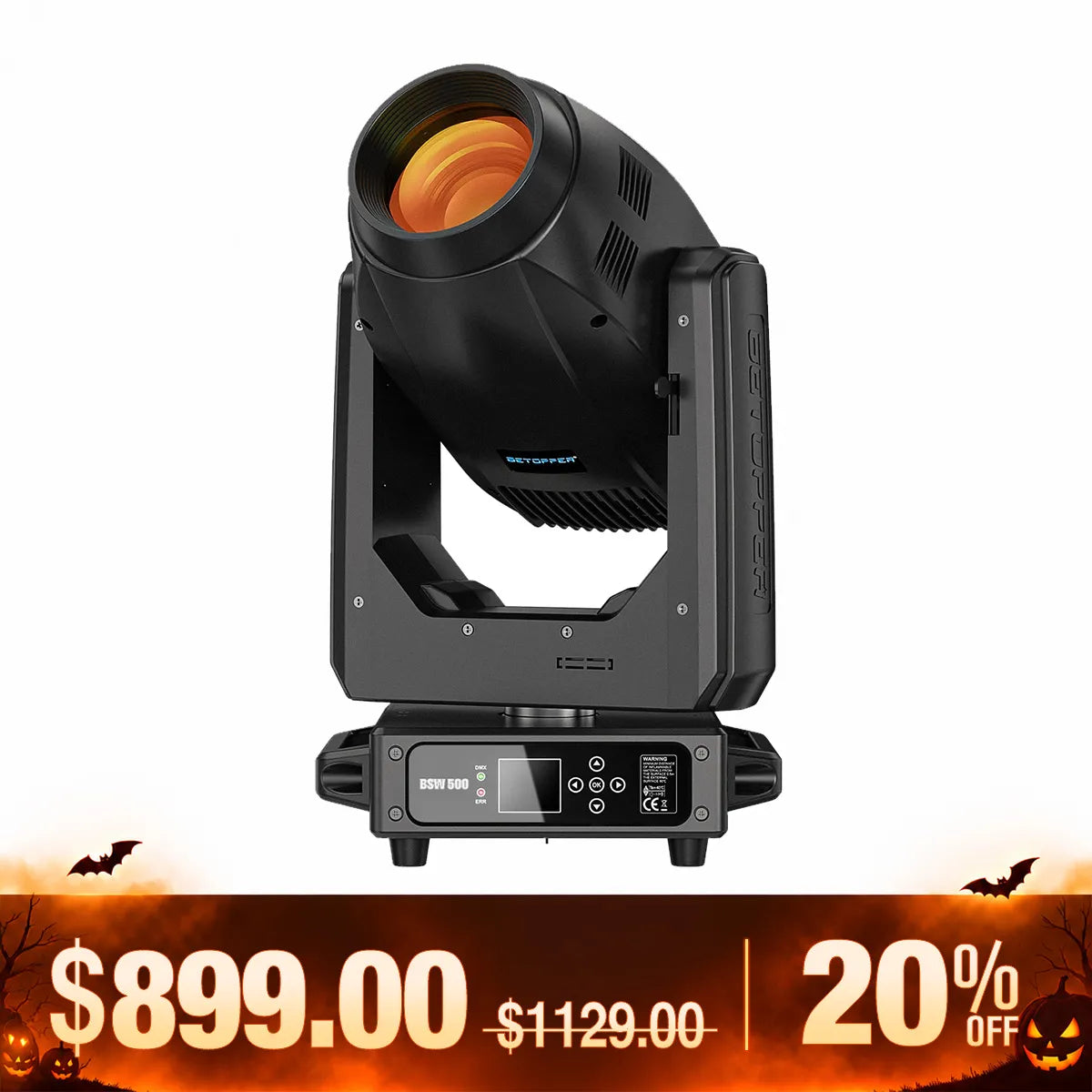 Betopper BSW500 500W CMY + CTO Spot Beam Wash Hybrid Moving Head Light
