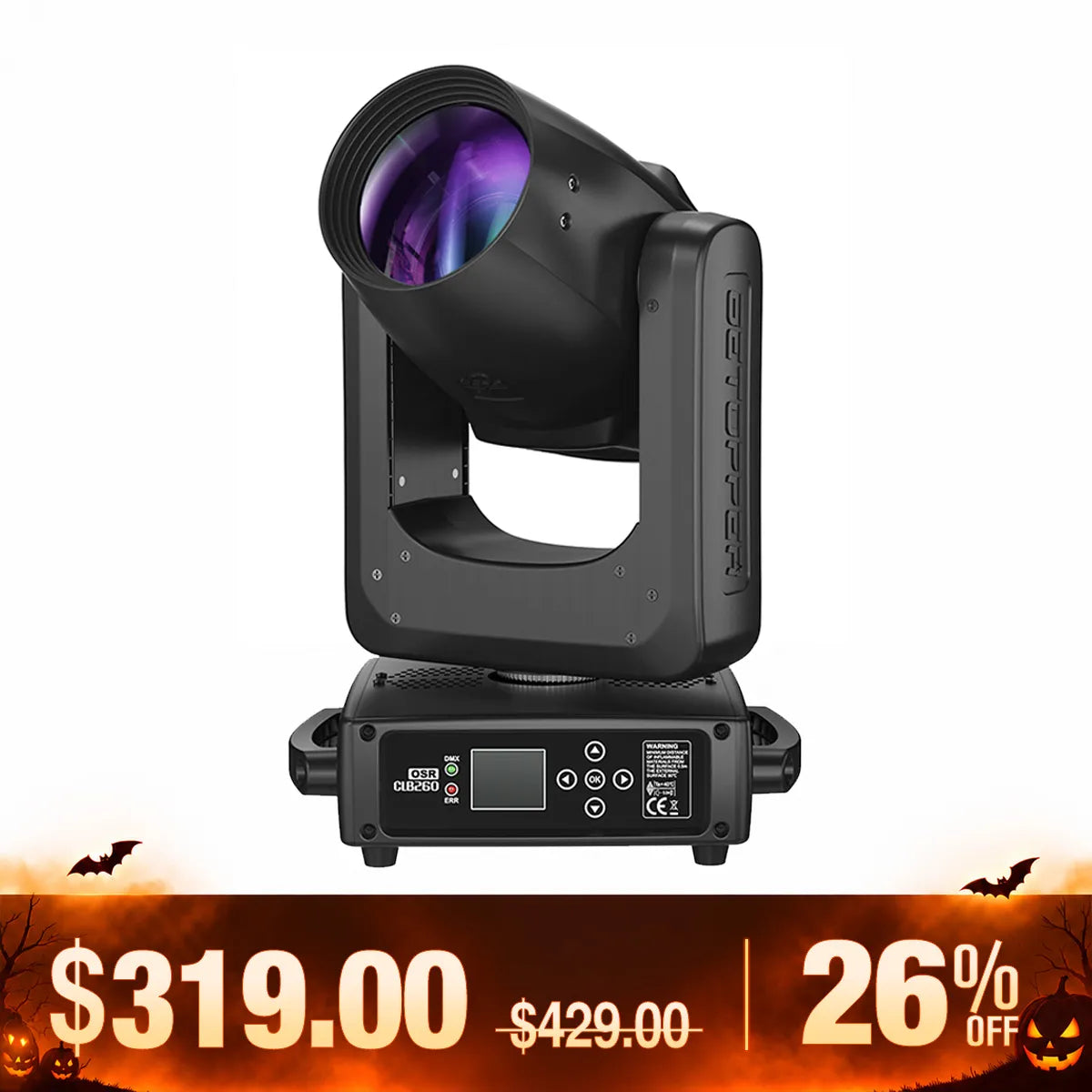Betopper CLB260-O 9R 260W Pro Moving Head Beam Light