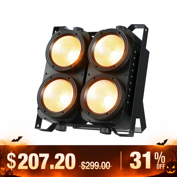 Betopper LC500 4×100W Amber/CW High CRI COB Blinder Light