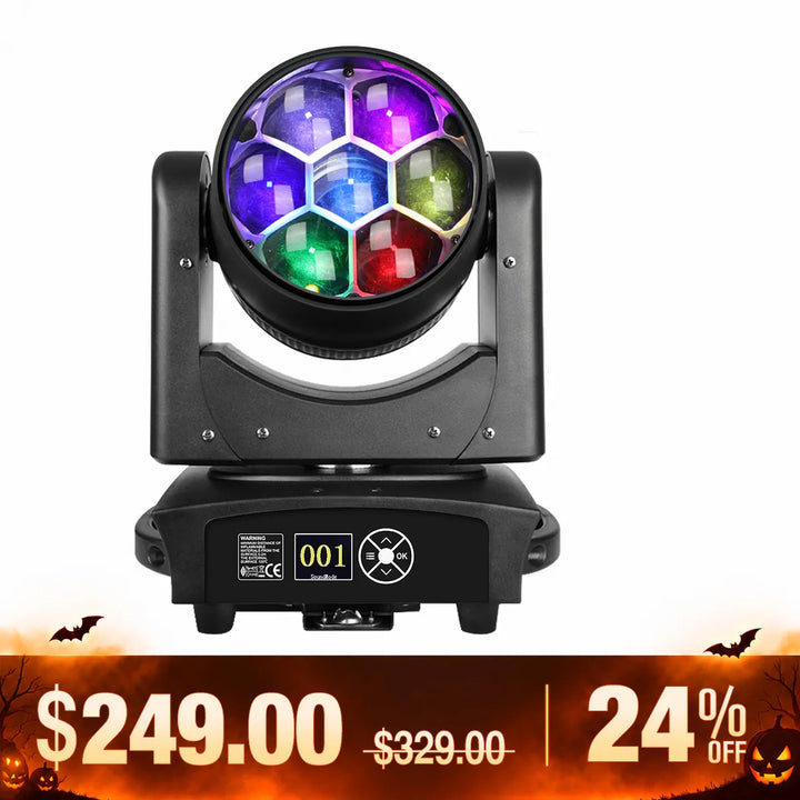Betopper LM0740 7×40W Wash Moving Head Stage Light