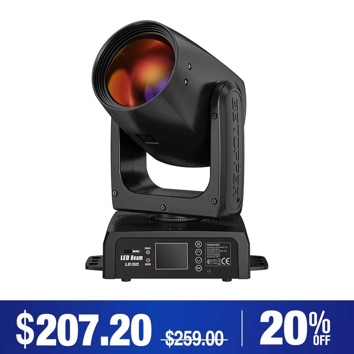 Betopper LB150 150W Beam Moving Head LED Stage Light