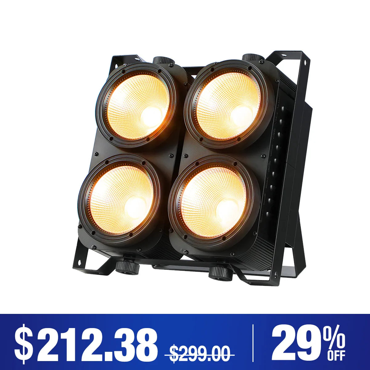 Betopper LC500 4×100W Amber/CW High CRI COB Blinder Light